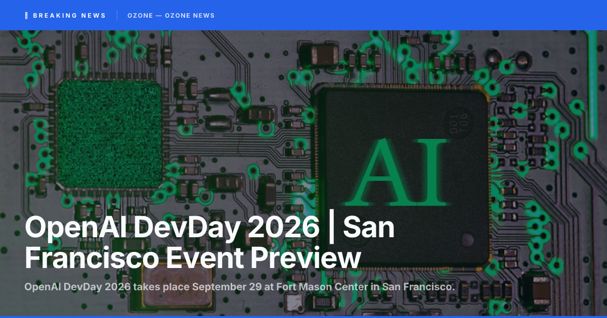 OpenAI DevDay 2026 at Fort Mason Center San Francisco